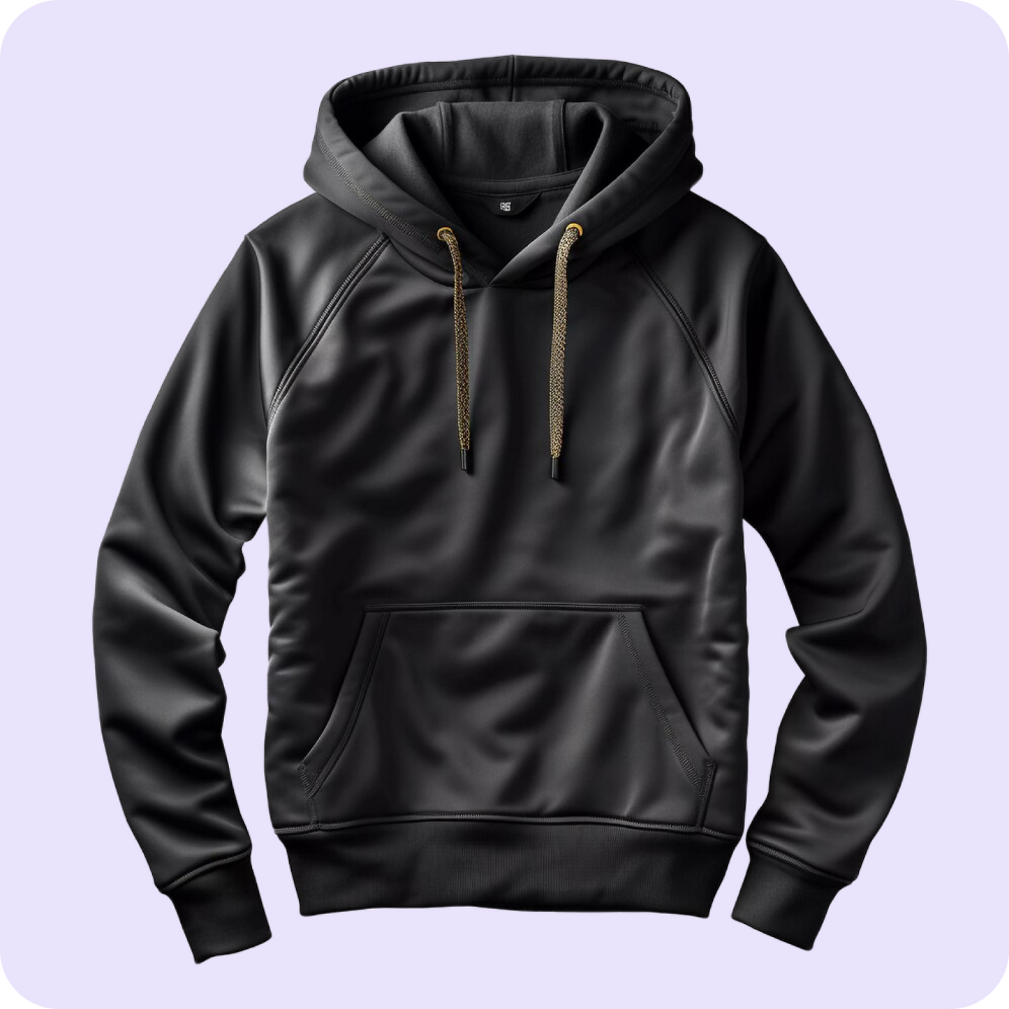 Obsidian Noir Casual Hoodie