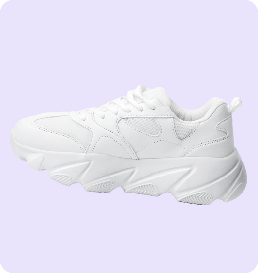 Pure White Blaze High-Tops